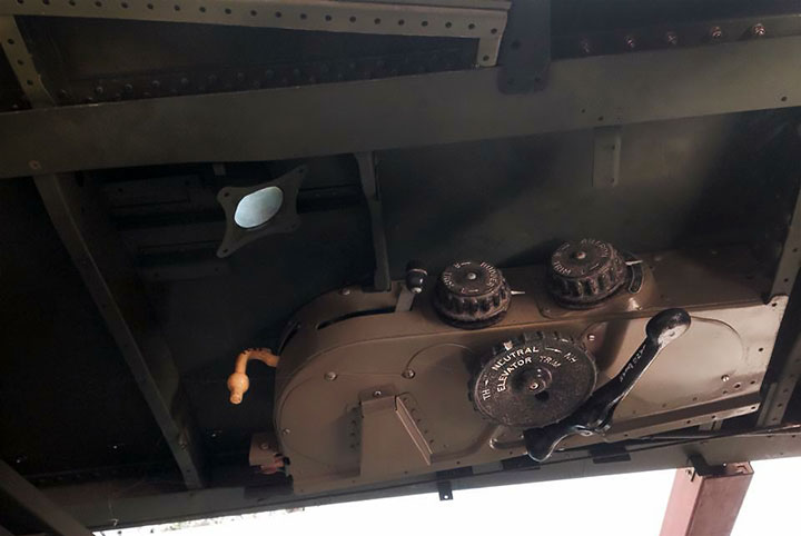 CAC Mustang A68-71 elevator trim controls