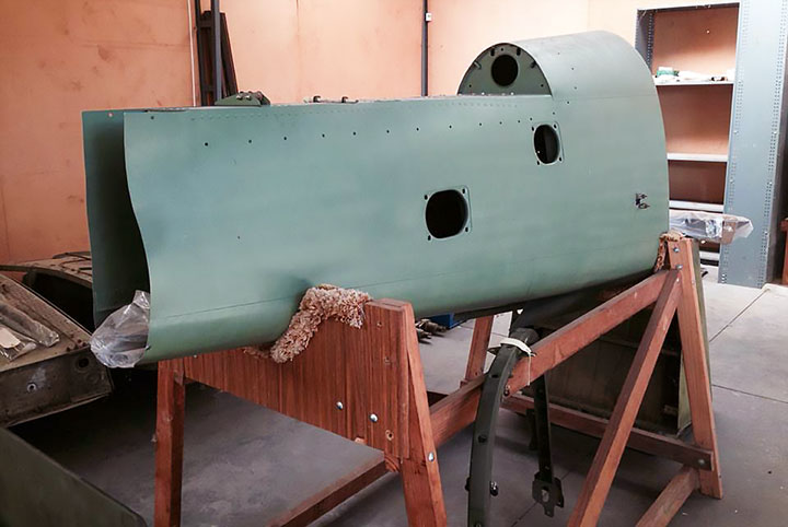 CAC Mustang A68-71 fuselage stern frame
