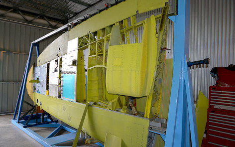 Supermarine Spitfire IX MH 603 wing