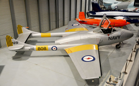 De havilland sea vampire mk t22 faa nowra    | warbirds online