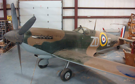 Spitfire mh415 to scone nsw for restoration    | warbirds online