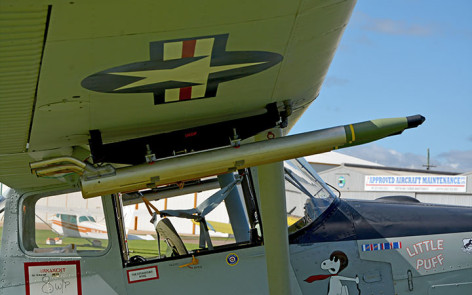Cessna o-1g bird dog vh-xvb- smoke rockets - toowoomba 2014    | warbirds online
