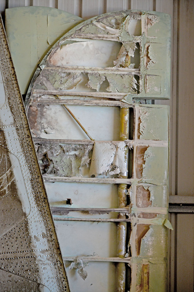Douglas Dakota C-47A rudder