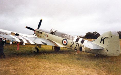 Fairey Firefly AS.6 WB518 then owned by Mike Wansey 1990's