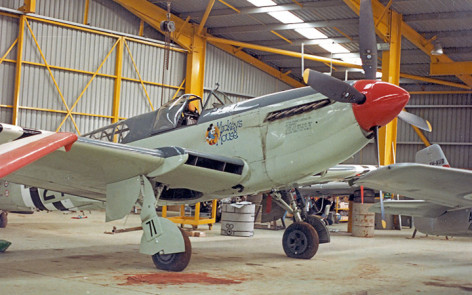Fairey Firefly AS.6 WB518 then owned by Mike Wansey - Scone 1990's Air Show