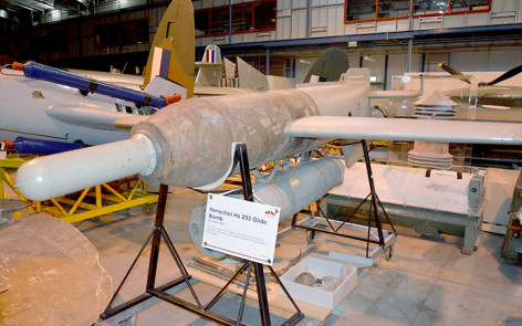 Henschel Hs293 Air to Surface Missile AWM Reserve collection Canberra 2015