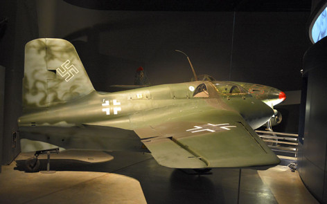 Messerschmitt Me 163 Komet German rocket powered fighter aircraft AWM Canberra 2015