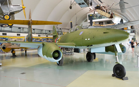 Messerschmitt Me 262 Schwalbe -Sturmvogel (English Swallow Storm Bird) RAF Museum Hendon UK 2014
