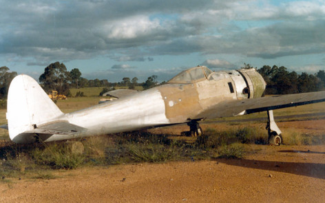 Nakajima Ki-43-I Oscar Number 750 on display Jack Davidsons The Oaks 1980s