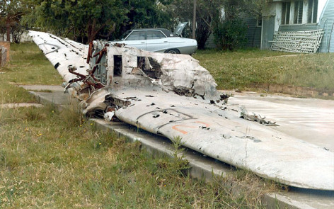 Nakajima ki-43-i oscar wreck 3 for awm at hars schyville nsw 1980s    | warbirds online