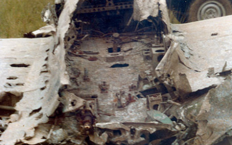 Nakajima ki-43-i oscar wreck 3 for the awm at hars schyville nsw 1980s    | warbirds online