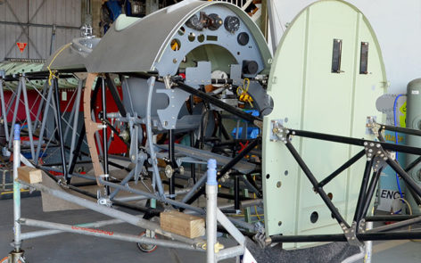 RAAF Hawker Demon forward fuselage