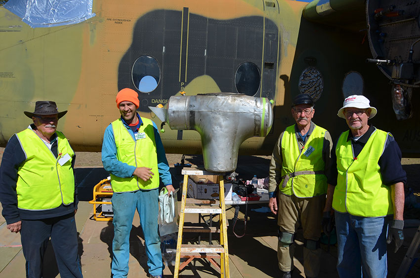 Oil tank removal of A4 228 led by tank whisperer Ken & AAHC Qld Volunteers