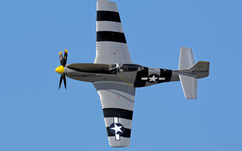 P51D Mustang VH-FST at the Brisbane Valley Airshow Watts Bridge