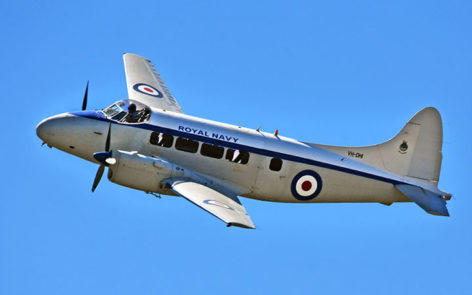 de Havilland Dove at the 2016 Brisbane Valley Airshow Watts Bridge