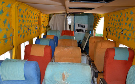 Scottish Aviation Twin Pioneer VH-AIS interior