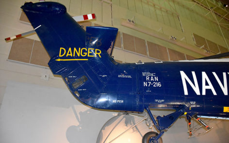 Westland Wessex N7-216 tail detail