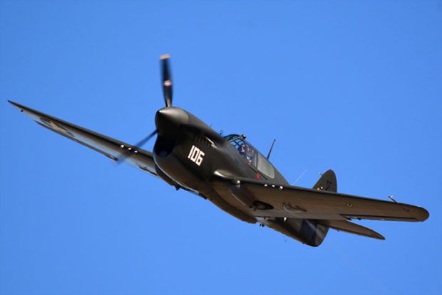 Warbirds Online has been very privileged to have seen this magnificent aircraft many times from when the wreck was first salvaged, in storage, in restoration and finally in flight and we are always amazed by the beautiful lines and sound of the Merlin Engined P40 in flight.