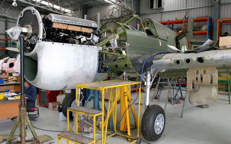 P-40f-1-cu serial number 41-14112 undergoing restoration at tyabb 2005    | warbirds online