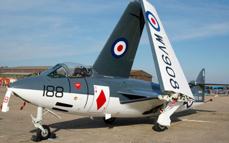 Hawker Sea Hawk FGA 6 WV908 at Duxford 2004