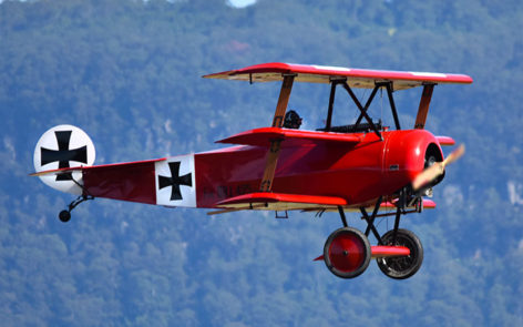 TAVAS Fokker Dr1 replica at WOI 2017