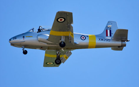 BAC Jet Provost T5A VH-JPV undercarriage extended