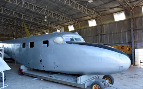 Lockheed 12 Electra Junior on display at the HARS Parkes Aviation Museum