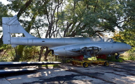 PZL TS-11 Iskra awaiting restoration at HARS Parkes Aviation Museum