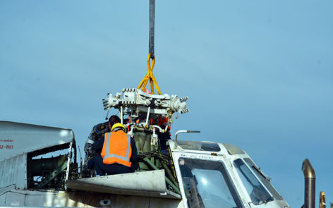 AAHC Qld Wessex N7-214 transmission removal