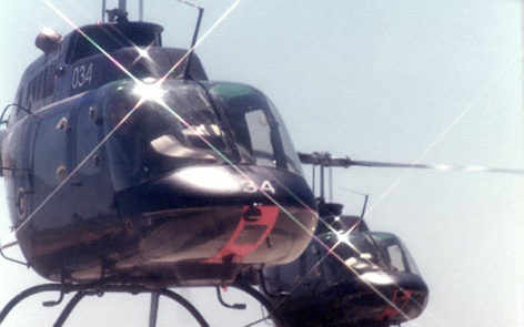 Bell 206b 1OH 58A and CAC CA 32 Kiowa A17-034 and 44-44542 CA32 42 and 44 Dubbo late 1970s