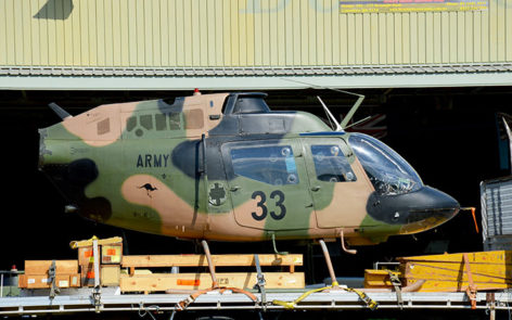 Kiowa a17-033 arrives at caboolture qld    | warbirds online