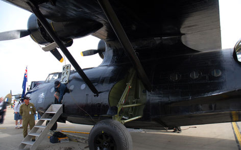 Catalina PBY 6A VH-PBZ marked as A24-36 at RAAF Williamtown 2010