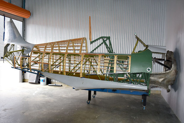 Cac ca-13 boomerang a46-140 fuselage progresses to an airworthy rebuild    | warbirds online