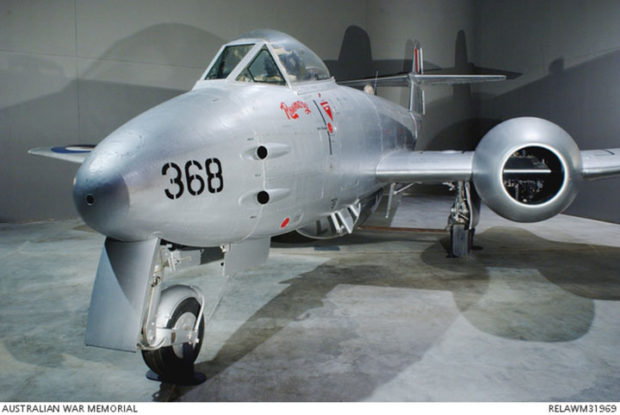 Gloster Meteor Mk 8 A77-368 AWM image