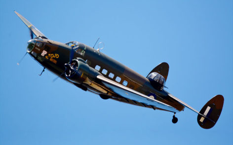 Lockheed Hudson A16-112 on display at Temora Airshow 2014