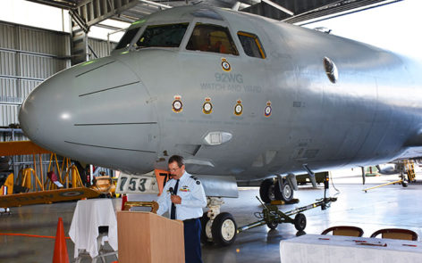 Chief of Air Force Air Marshal Leo Davies AO CSC