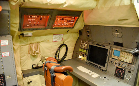HARS Lockheed Orion A9-753 interior work stations and other equipment