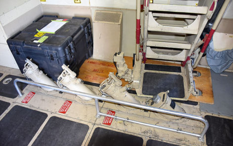 HARS Lockheed Orion A9-753 Sonar buoy launcher tubes