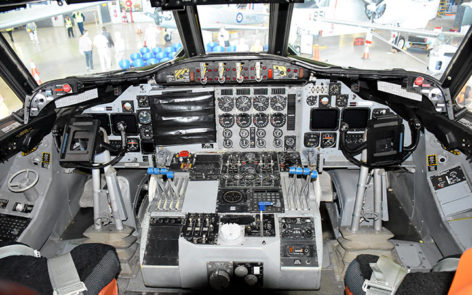 HARS Lockheed Orion A9-753 cockpit