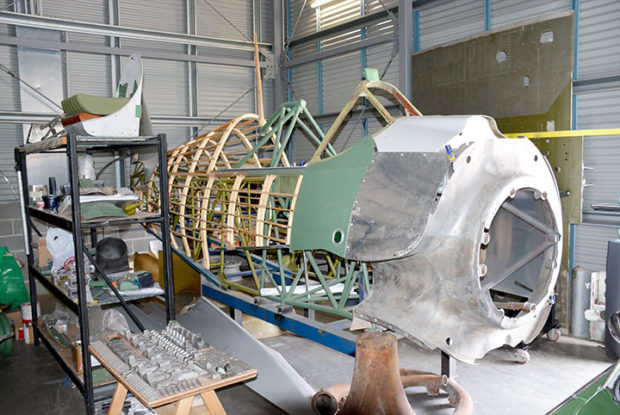 CAC Boomerang A46-140 is being restored by Ian Baker for a new owner