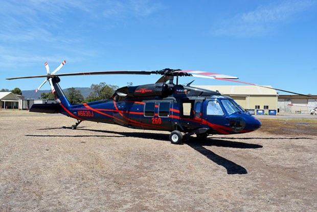 UH-60A Black Hawk N5630J on the Ramp at Scone