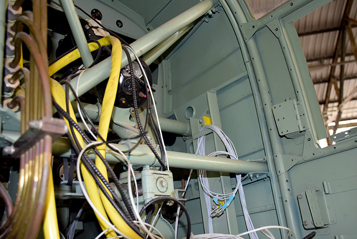 DAP Bristol Beaufort A9-141 cockpit detail