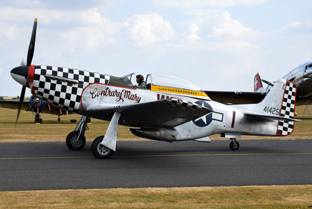 North american tf-51d mustang contrary mary    | warbirds online