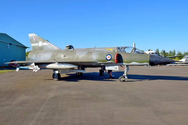 Mirage A3-44 at the AAM Bankstown prior to going to Benalla Aviation Museum