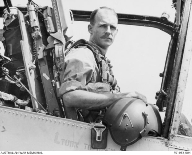 Squadron leader later air vice marshall graham wallace neil raaf in the cockpit of an ov-10a bronco aircraft    | warbirds online