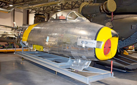 CAC CA-27 Sabre Mk 32 A94-954 awaiting restoration wearing a spurious USAF scheme applied by a previous owner
