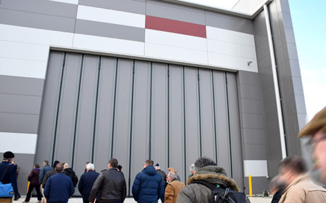 New storage hangar building adjacent the Treloar Resource Centre Mitchell ACT