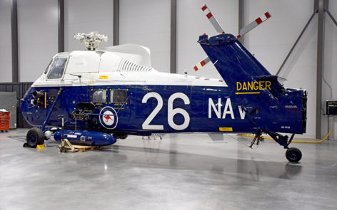 Westland Wessex N7-226 WA226 previously displayed at the National Maritime Museum Darling Harbour NSW