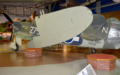 Fairey firefly tt1 z2033 side view in pacific theatre camouflage the markings of firefly dk431 of no 1771 squadron rn-2014    | warbirds online