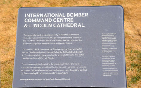 International bomber command centre lincoln uk 2018 information plaque    | warbirds online